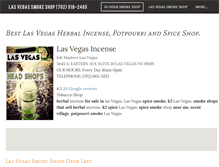 Tablet Screenshot of mylasvegassmokeshop.com